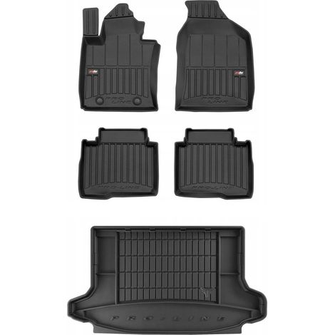 SET alfombrillas de goma 3D alfombrilla SSANGYONG Korando 4 desde 2019- g zw (1/5)