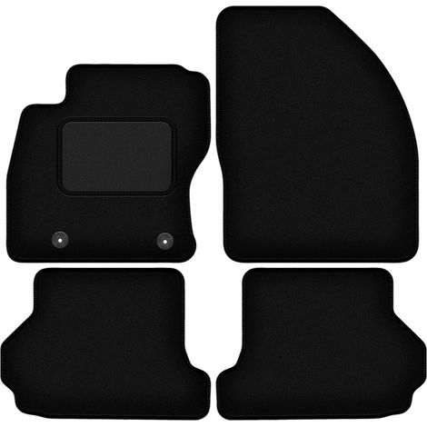 Schwarze Veloursmatten für: Ford Focus MK2 Cabrio (2006-2010) (1/5)
