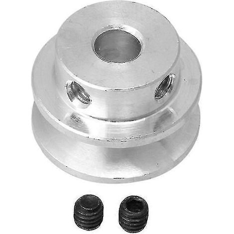 Poulie étagée en V de 6 mm de diamètre, courroie ronde en PU de 3 à 5 mm, machine à percer (1/5)