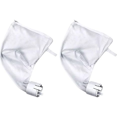 Piscine Nettoyeur de débris Sac Fine Mesh Filtre Sac de remplacement avec fermeture à glissière (1/5)