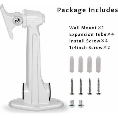 Support mural pour mini projecteur - - Universel - Charge 3 kg - Longueur 16–20 cm - Rotation 360° (1/4)