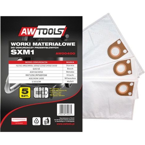 AWTOOLS MIKROFASERTASCHEN SXM1 5er Set GAS 50 / STARMIX