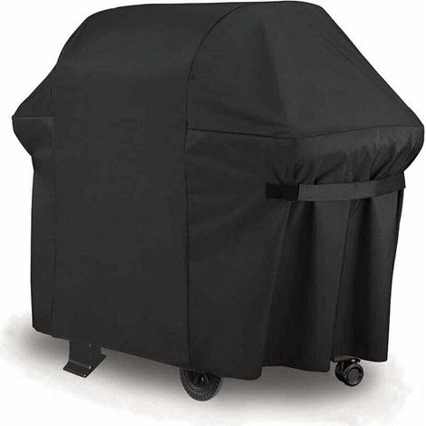 Housse de Barbecue Gaz en Oxford 210D Résistante à l'Eau et aux Déchirures, Protection Universelle 145x61x117 cm-KZQ