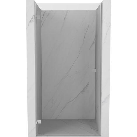 Mexen Lunar-B porte de douche battante gauche 55 cm, transparente, chrome - 832-055-000-01-00-L (1/3)