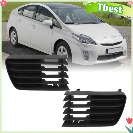Tbest grille de pare-chocs inférieure Grilles Extérieures de Phares Antibrouillard de Pare-chocs , Matériau ABS, auto d'aile (1/5)