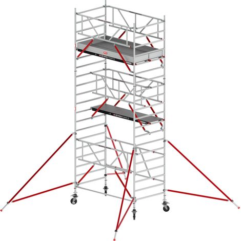 Altrex RS Tower 55-S mit Safe-Quick® 8,8m Arbeitshöhe Fiber-Deck 3,05m