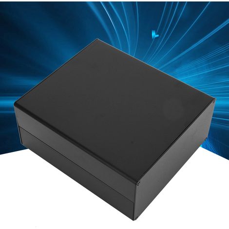 Boîtier en aluminium, boîte de jonction pour circuit imprimé, accessoires, noir sable, pour GPRS (1/5)