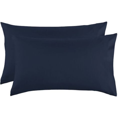 Ccykxa – Lot de 2 taies d'oreiller 51x76 cm en microfibre polyester – Douceur exceptionnelle – Lavable jusqu'à 60 °C – Fermeture à rabat (1/3)
