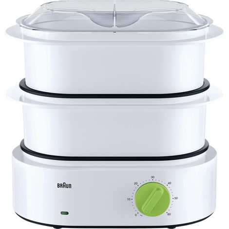 Braun Tribute Collection FS 3000 Cuociriso Bianco Verde