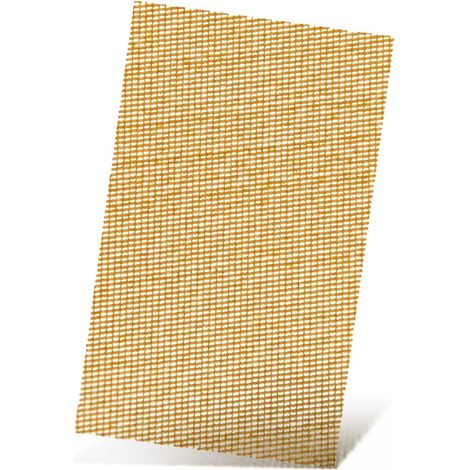 MENZER Ultranet Klett-Schleifgitter, 133 x 80 mm, f. Schwingschleifer, Weißes Edelkorund (25 Stk.) K120