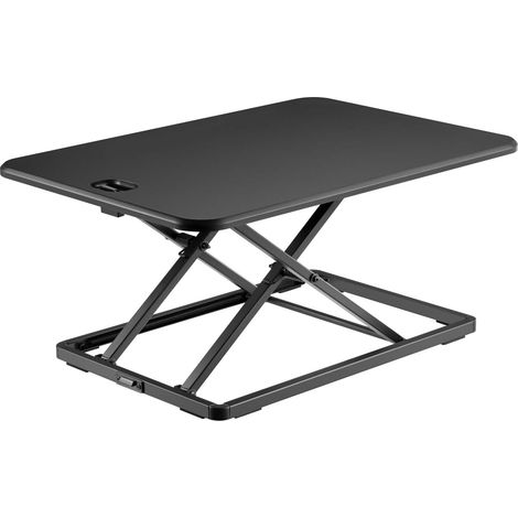 Toboli Schreibtischaufsatz 67x47cm höhenverstellbarer Steh-Sitz Schreibtisch für Laptop und Monitor (1/5)