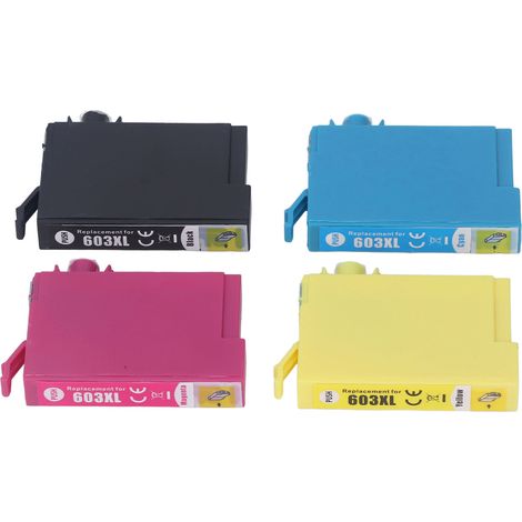 Cartouche d'encre 4 couleurs BK C M Y - Compatible imprimante XP 2100 - Cartouches d'encre de remplacement haute qualité (1/5)