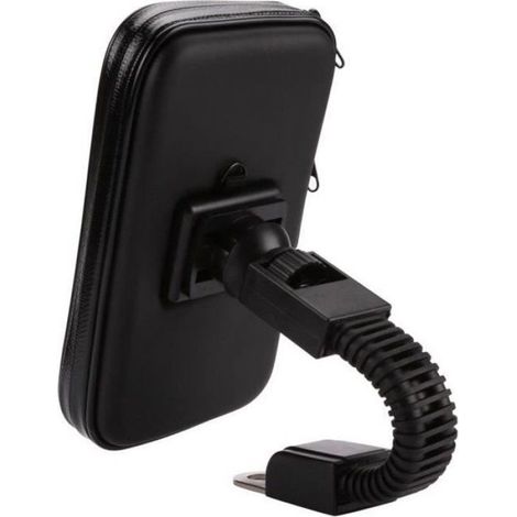 Support Téléphone Moto - Support Universel Réglable Pour Scooter - Fixation Sur Rétroviseur - Compatible GPS Et Smartphones - 1 Pièce (1/4)
