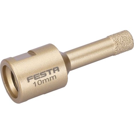 Trépan diamanté 10mm pour meuleuse avec filetage M14 - Usage professionnel