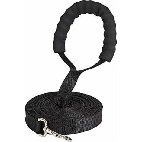 Laisses de dressage Laisse Chien, Laisse Corde pour Chien avec Poignée Rembourrée Douce, Laisse de Dressage Longue Pour Chiens de Grande à Petite Taille (1/4)
