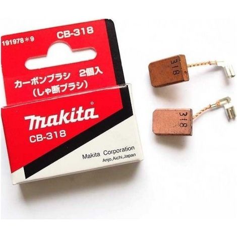 Brosses de carbone Makita CB-318