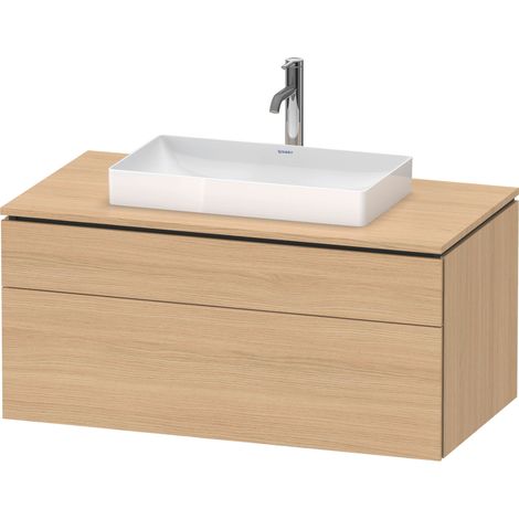 Duravit L-Cube Meuble sous-lavabo en console suspendu, avec plan (1/5)