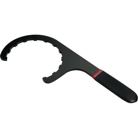 Ortviai Clé à filtre à carburant 61060 en acier inoxydable 117 mm pour moteurs Peterbilt et Cummins