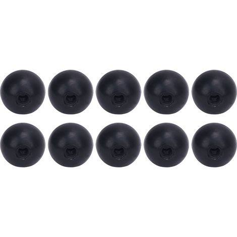 Lot de 10 butées à billes de rechange pour poulies de fitness (1,56 x 0,39 po) pour appareils de musculation à câbles. (1/5)