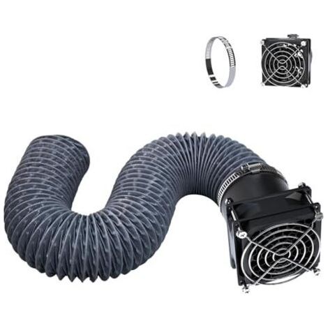 Kit d'extraction des fumées pour boîtier d'imprimante 3D YOOPAI : conduit d'évacuation avec ventilateur silencieux, ventilation efficace, extraction des odeurs, fumées et poussières. (1/5)