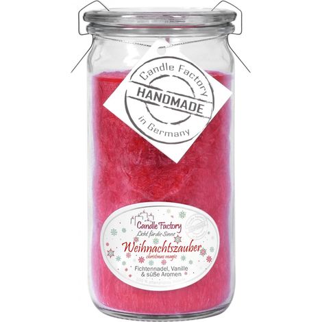 Candle Factory Mini Jumbo Weihnachtszauber Duftkerze Dekokerze 307146 (1/5)