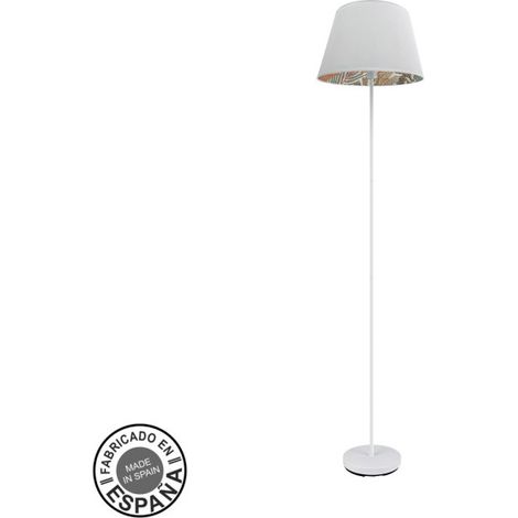 Tunez 1xe27 lampadaire blanc/blanc à motifs tunez (1/2)