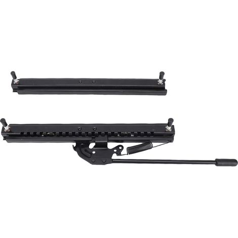 Set di 2 guide scorrevoli per sedili, guide scorrevoli regolabili da 320 mm, in acciaio laminato a freddo per camper/auto