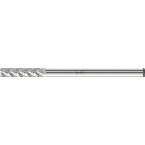 PFERD TOOLS Hartmetall Hochleistungsfrässtift INOX Zylinder ZYAS stirnverzahnt Ø 03x13mm Schaft-Ø 3mm Edelstahl (1/4)