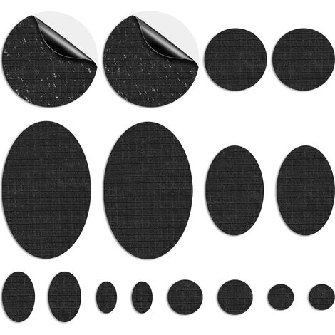 16PCS Patchs Autocollants en Nylon, Duvet Patch de Réparation Auto-adhésifs, Duvet Autocollant Patch Imperméable, pour Réparer Les Doudounes Les Parapluies Sacs à Dos Tentes (1/5)