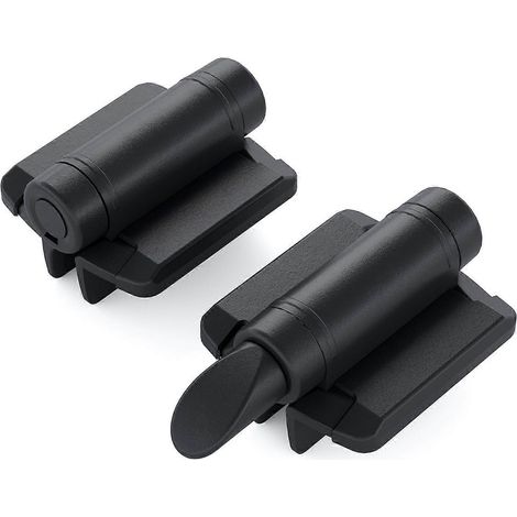 2 charnières en nylon robustes, réglables et à fermeture automatique pour portail extérieur ( ) (1/3)
