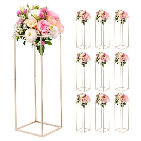 Support Fleur Mariage Colonne Lot de 10 Support Fleur Centre de (1/5)