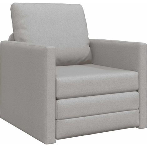 Maison Exclusive - Divano letto Grigio Nuvola 74 x 77 x 81 cm Tessuto