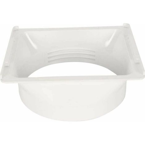Adaptador de manguera para aire acondicionado de ventana, manguera de escape portátil de 150 mm, piezas y accesorios flexibles de PVC. (1/4)