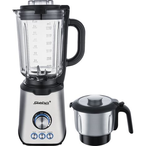 Steba Premium MX 4 plus Standmixer edelstahl/schwarz (281400) (1/4)