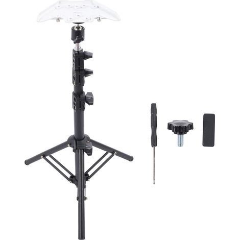 Kit de Montage Trépied pour Mini Dish, Trépied en Aluminium Ajustable 50-129cm avec Adapter 1/4 pouce (1/5)