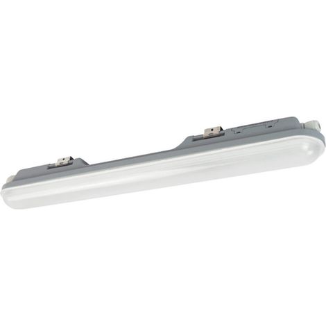 Plafoniera a led per esterno lampada neon tubo da soffitto 36 watt 120 cm impermeabile IP65 luce fredda 6500k (1/5)