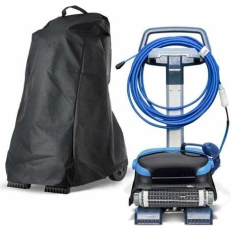 Housse De Protection Pour Nettoyeur De Piscine, Housse Pour Robot Dolphin Avec Poignée Et Cordon De Serrage (1/5)