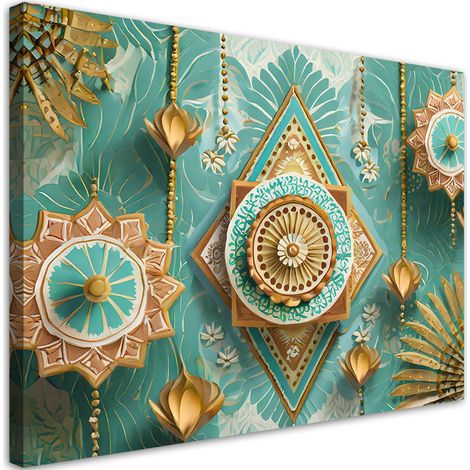 Tableau déco Mandala arabe oriental 60x40 (1/5)
