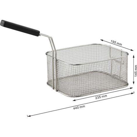 Panier pour friteuse 8 litres - Sofraca