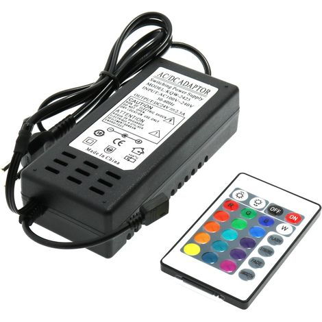 Adaptateur secteur pour bandes LED RGB 60W 24VDC - Ledme - LM2190 (1/5)