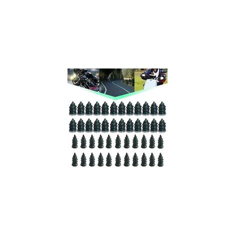 46 PCS Supplement goder Electric Motorcycle Vacuum pneu Supplement clous Free remove Lossless outil de réparation de pneus clous de champignons (1/4)