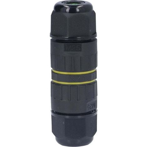 Connecteur étanche 5 fils, M25 IP68Prise étanche Contacts en laiton hautement conducteurs dans la zone de câble incassable de 10 à 14 mm (1/4)