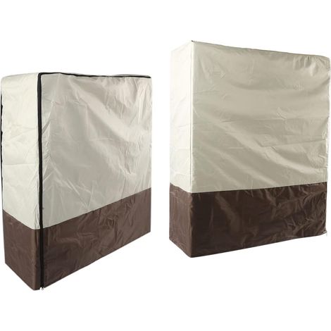 Funda protectora impermeable para cama plegable de 85x33x107 cm - Oxford 210D resistente, para interiores/exteriores, camping/jardín. (1/5)