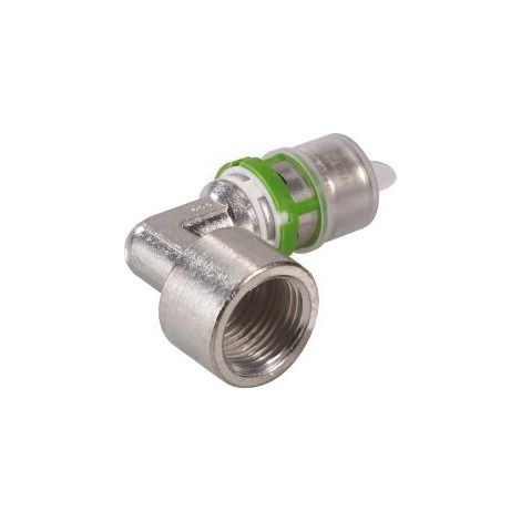 Lot de 10 coudes femelles à sertir multicouche Ø20 - femelle 3/4'' (20/27) - Comap
