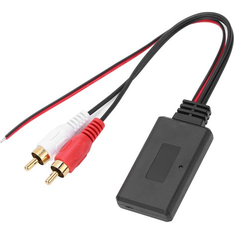 Autoradio Bluetooth Adaptateur Stéréo 2RCA Sans Fil Câble AUX Audio Remplacement pour Kenwood (1/5)