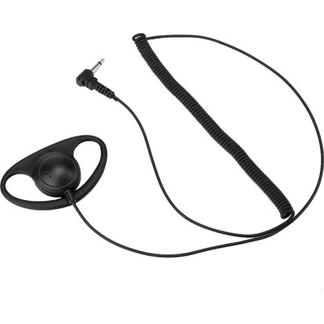 3.5mm Jack d Shell Type écoutez uniquement le casque d'écoute pour les radios Motorola ICOM Kenwood. (1/5)