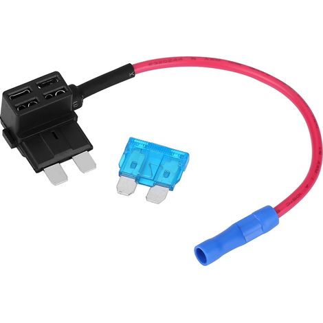 Compatible avec 5 adaptateurs de changeur de fusibles automobiles, porte-fusibles à lames ATO ATC standard (1/5)