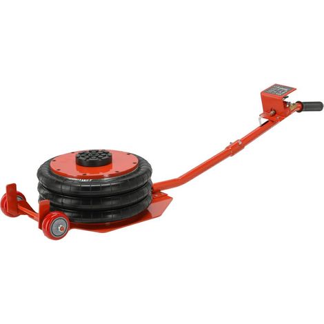 YATO Gato Neumático de Globo 6T, Elevador de Muñeco de Nieve para Talleres y Servicios de Neumáticos, Rango de Elevación 150-400 mm, Presión de Trabajo 0,8-1,2 MPa, YT-17237