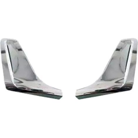 Baguettes chromées pour panneaux de ventilation latérale des moteurs G12 série 7 (modèles 2016-2019) (lot de 2), références : 51137347377 et 51747347378 (1/3)