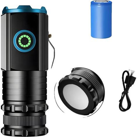 Torcia, LED potente, design impermeabile, B (1/2)